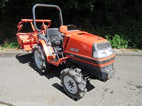 kubota クボタ アステ トラクター A-155 ロータリー付き 中古